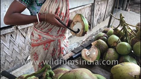 how to crack open a fresh coconut easy and fast empowered women of india youtube