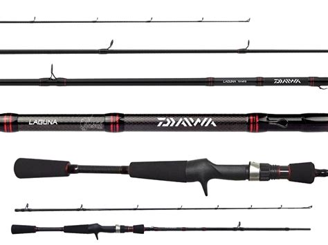 Vara Para Carretilha Daiwa Laguna 5 6 1 68m 8 16 Lbs LAG562MFB BR