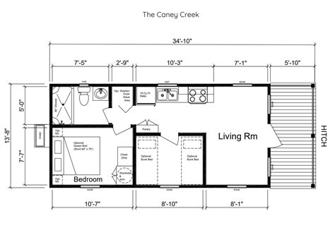 Compact Cottages Park Models Have Floor Plans Tiny House Blog Park