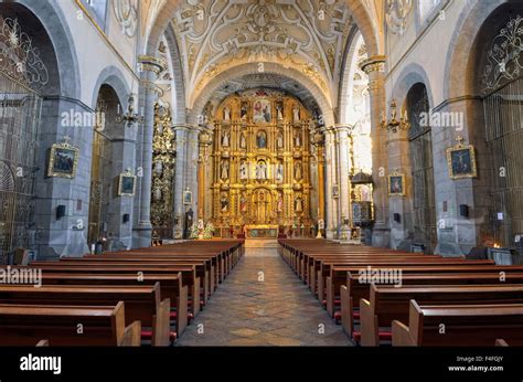 Santo Domingo Church Interior Heroica Puebla De Zaragoza Puebla