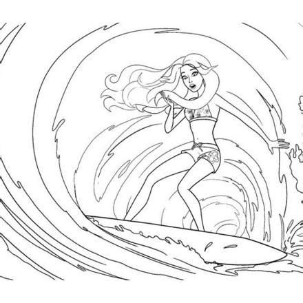 Barbie In A Mermaid Tale Coloring Pages Online Mattel Dolls