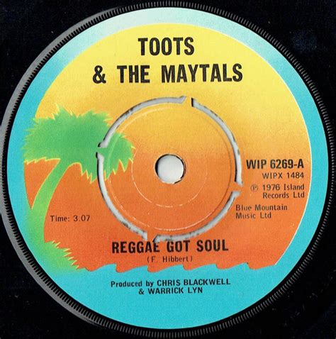Toots And The Maytals Reggae Got Soul 1976 Vinyl Discogs