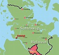 SCHLESWIG MAP - TravelsFinders.Com