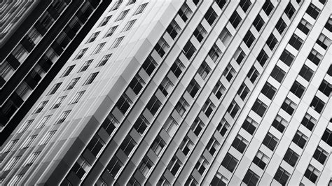 Wallpaper Id 69 Buildings Facade Bw Architecture 4k Free Download