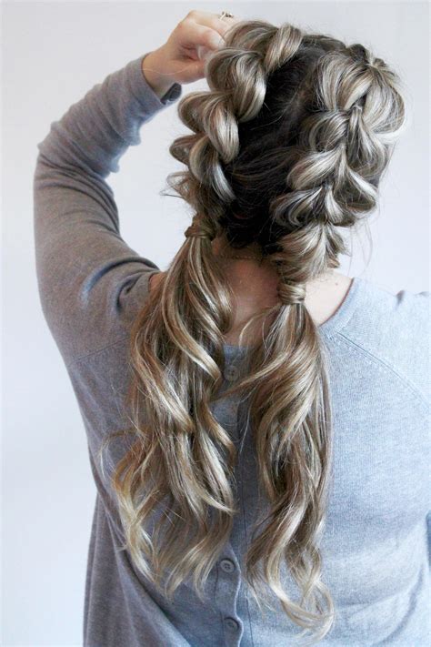 How To French Braid Pigtails Review At How To