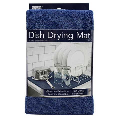 Sandt Kitchen Basics Dish Drying Mat Navy Briscoes Nz