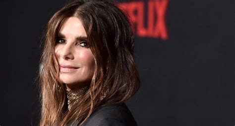 sandra bullock appears in the following for the first time in a year ever since she quit acting