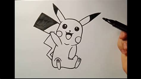 How To Draw Draw Pikachu Youtube