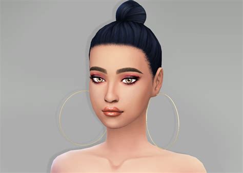 Hoop Earrings The Sims Resource Blog Sims 4 Custom Content