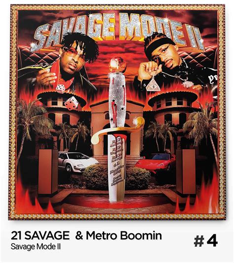 21 Savage Choose Your Album Cover Of Printed On Premium Canvas Etsy