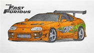How To Draw Fast And Furious Cars Step By Step