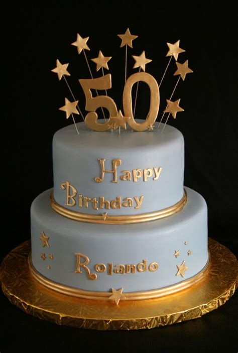 Check spelling or type a new query. 50th Birthday Cake Gold and Blue | 50th birthday cake ...
