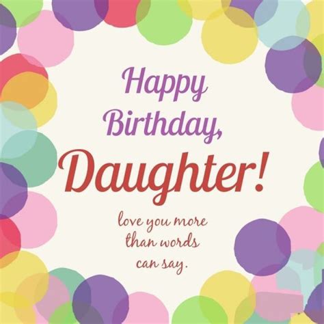 45 Birthday Wishes For Loving Daughter