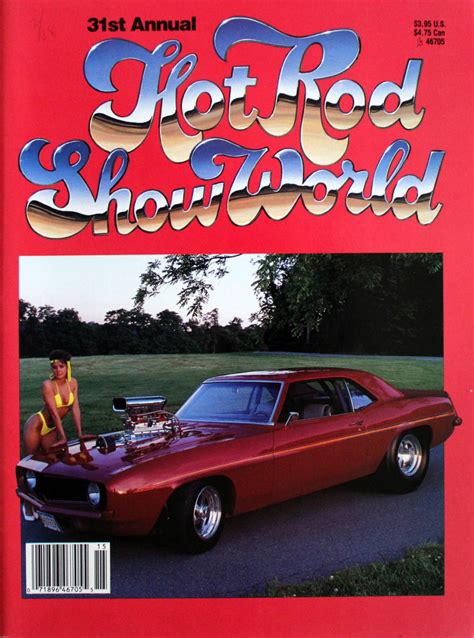 Hot Rod Show World 31st Annual January 1991 At Wolfgangs