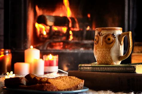 Pin By The Magick Garden On Hygge Cozy Candles Candles In Fireplace