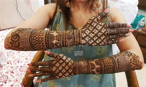 10 Latest Bridal Mehndi Designs For Full Hands Girls To Bookmark Rn