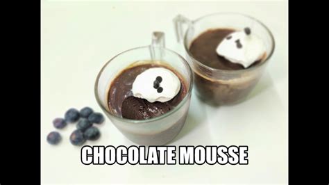 I've been testing the recipe all week. CHOCOLATE MOUSSE WITHOUT Whipped CREAM | EASY CHOCOLATE ...
