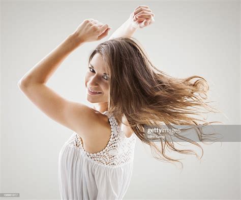 Beautiful Woman Dancing Bildbanksbilder Getty Images