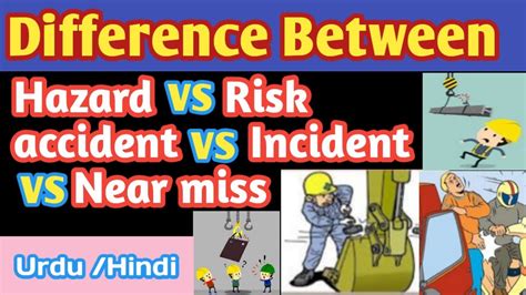 Difference Between Hazard And Risk Accident And Incident Incident