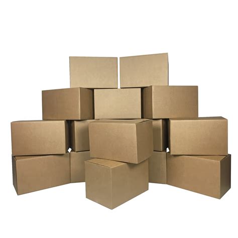 15 Small Moving Boxes - 16x10x10 - Cardboard Box Packing Shipping - Walmart.com - Walmart.com