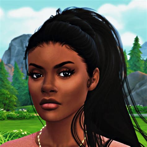 The Black Simmer Natural Bottom Lip By Aprilbaby321