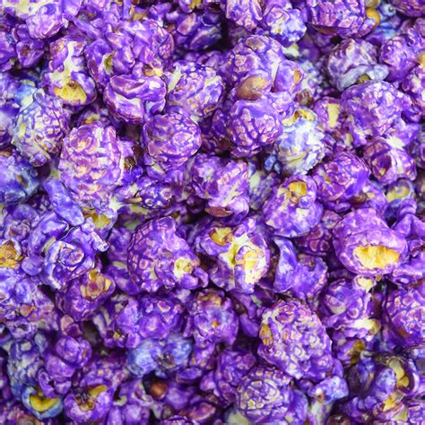 Popcorn Grape Candied Popcorn Purple Color Grape Flavor Etsy