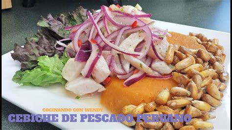 Receta Ceviche De Pescado Con Camote Y Canchita Peruana My Xxx Hot Girl