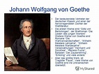 Lebenslauf Johann Wolfgang Goethe | DE Goethe