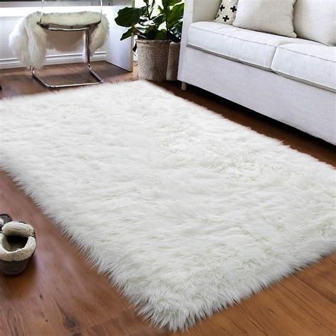 Amazon Com Softlife Fluffy Faux Fur Sheepskin Rugs Luxurious Wool Area