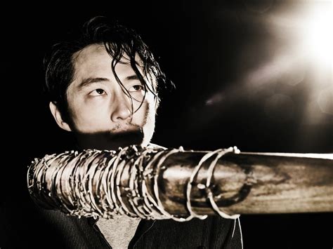 Steven Yeun Como Glenn Rhee The Walking Dead 7ª Temporada Foto