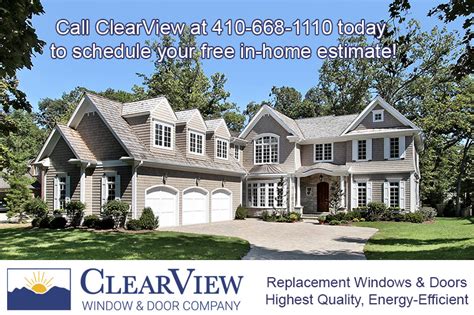 Towson Replacement Windows And Doors Clearview Window And Door Company