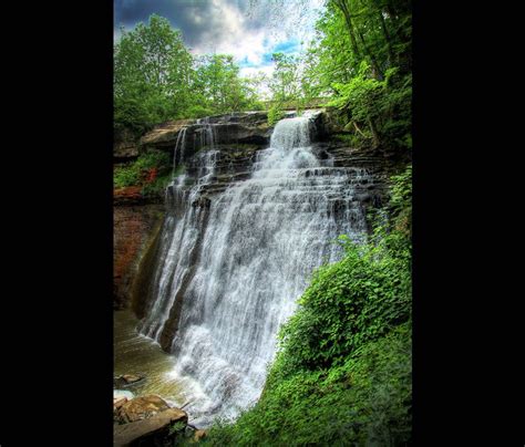 Brandywine Falls Cuyahoga National Park Ohio Cuyahoga Valley