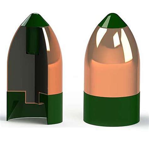 Powerbelt Bullets Ac1595at Copper 50 Cal Aerotip 295 Gr 15 Per Box