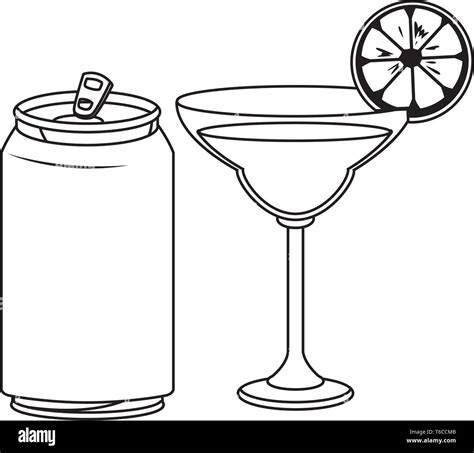 Dibujos Animados De Bebidas Alcohólicas Imagen Vector De Stock Alamy