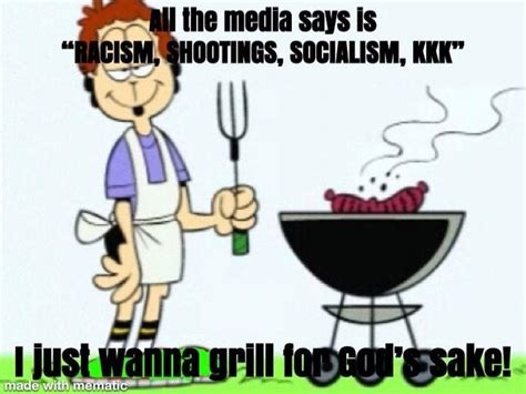 Jon Arbuckle I Just Wanna Grill For Gods Sake Know Your Meme