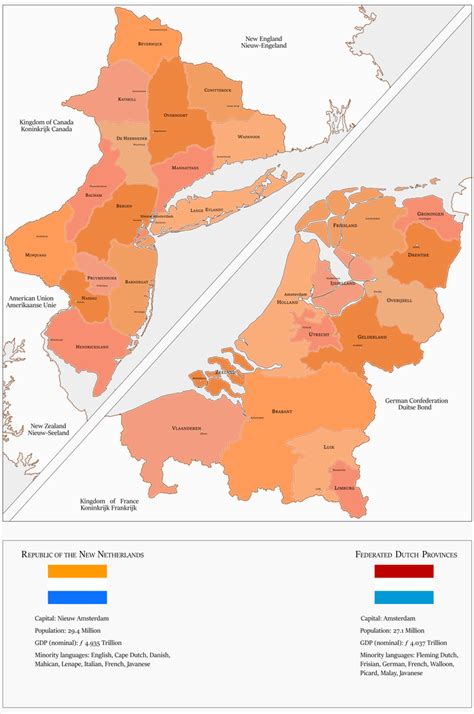 The Two Netherlands By Thekutku On Deviantart Alternate History Imaginary Maps Fantasy Map