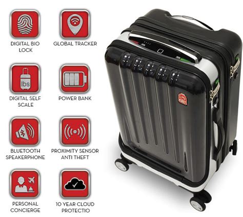 Space Case 1 The Worlds Most Advanced Line Of Smart Luggage Set To