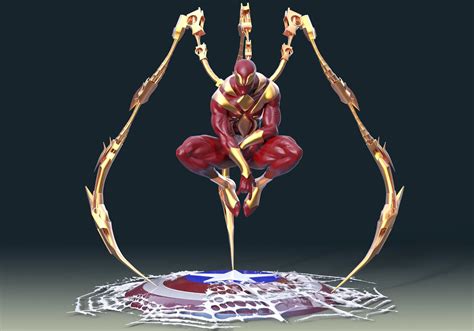 Iron Spider Fanart By Rakib Hasan Rmarvel