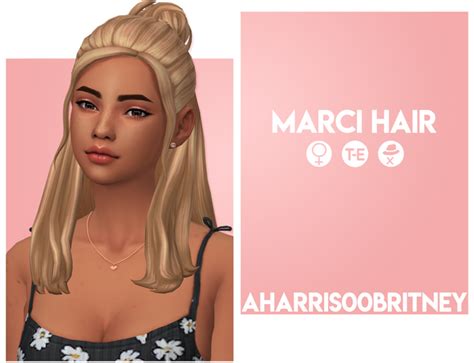 The Sims 4 Cc Hair Maxis Match Sims Cc Sims 4 Maxis Match CLOUD HOT GIRL