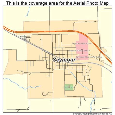 Aerial Photography Map Of Seymour Mo Missouri