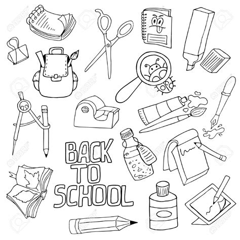 Art Supplies Clipart Black And White 20 Free Cliparts Download Images
