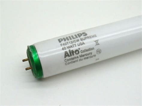 Philips F40t12cw Supremealto Fluorescent 40 W Cool White Bulb For