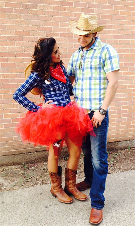 Cowboy And Cowgirl Costume Adorable Costume Halloween Couples