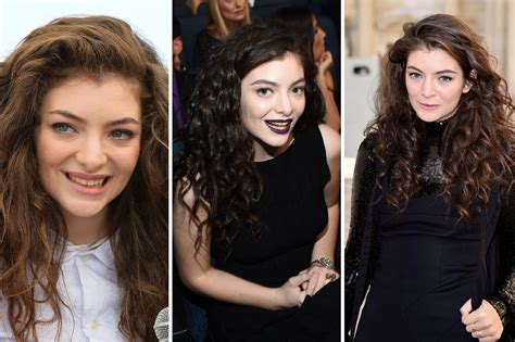 Best Lorde Curly Hair Moments Lorde Curly Hair Timeline Teen Vogue