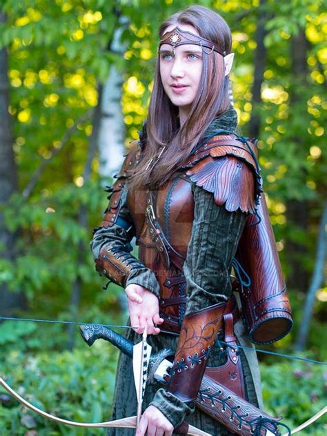 Elven Archer Leather Armor By Lagueuse On Deviantart
