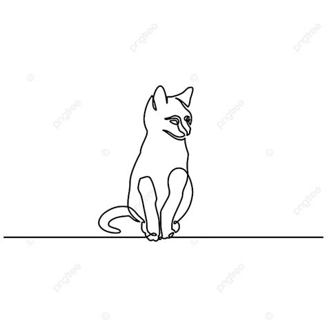 Continuous line drawing is a great drawing exercise for developing your skills for observational why create continuous line drawings. Gambar sepatu: Gambar Vektor Kucing Hitam Putih