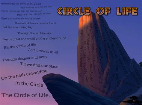It is well known as the opening theme to the american tv show cops and the theme song of the bad boys franchise Circle of life - The Lion King Fan Art (37377273) - Fanpop