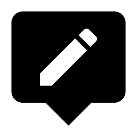 Tooltip Edit Icon Free Download Transparent Png Creazilla