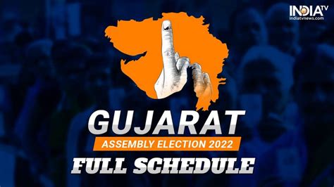 Gujarat Assembly Election 2022 Voting In Two Phases On Dec 1 And 5 Results On Dec 8