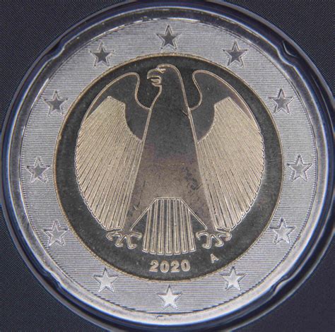Zum bislang letzten mal gelang das. Deutschland 2 Euro Münze 2020 A - euro-muenzen.tv - Der Online Euromünzen Katalog